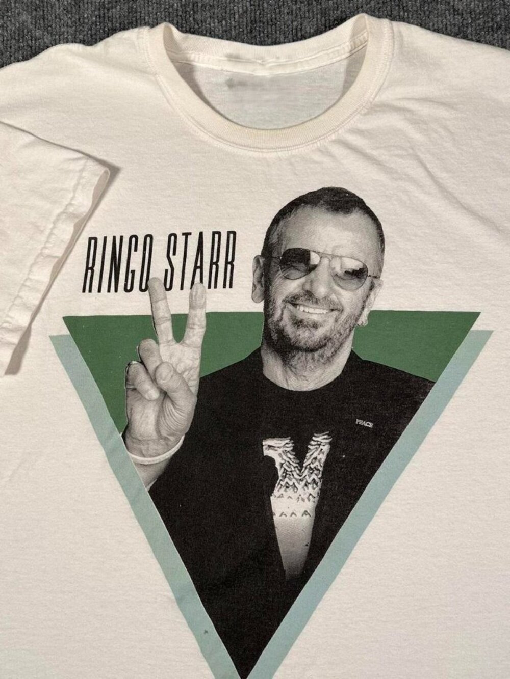 White Beatles Ringo Starr Music Band